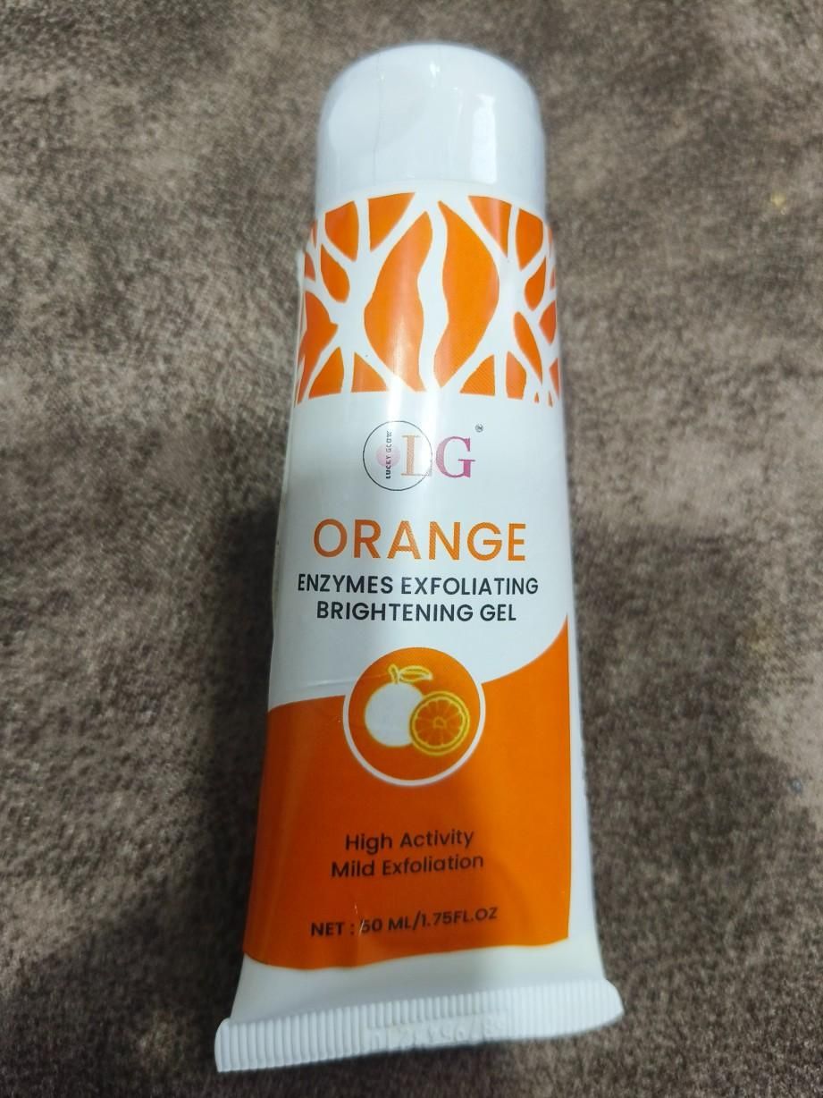 Lucky Glow Orange Facial Exfoliate Gel