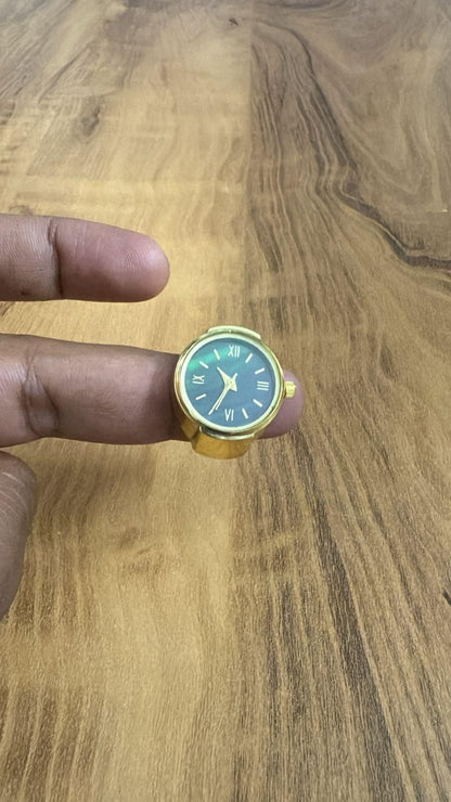 Unisex Ring Watch