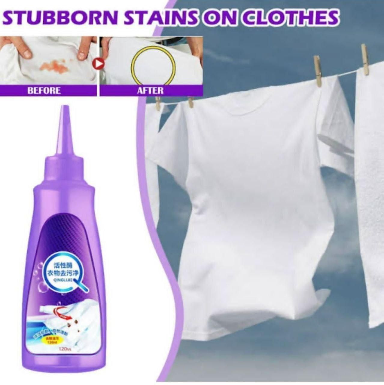 Powerful Stain Remover | Safe for All Colours and Fabrics | 50% off Order Today